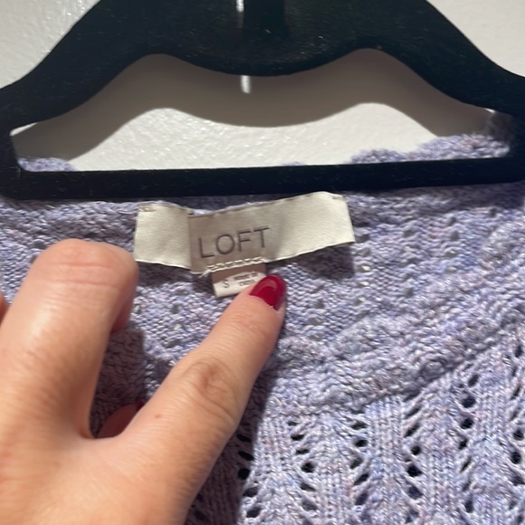 LOFT - Delicate cotton blend sweater - Picture 2 of 5